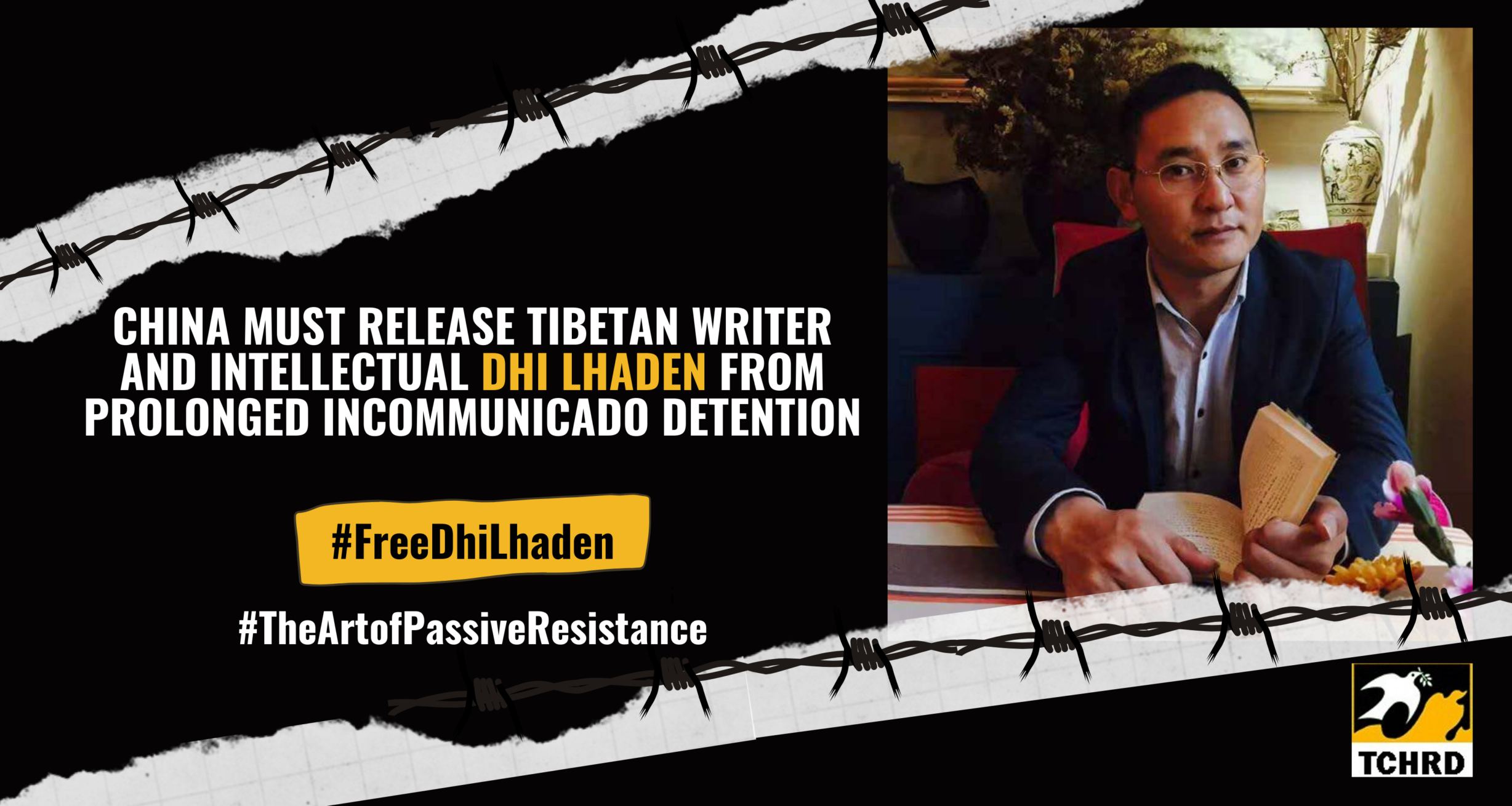 China must release Tibetan writer and intellectual Lhaden from prolonged incommunicado detention