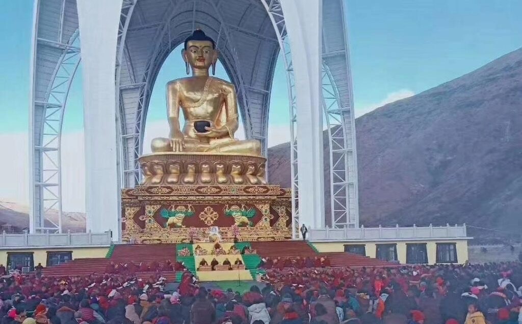 China heightens restrictions after demolishing giant Buddha statue and Buddhist school